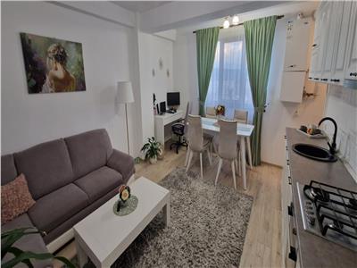 Apartament 3 camere mobilat si utilat bloc Nou